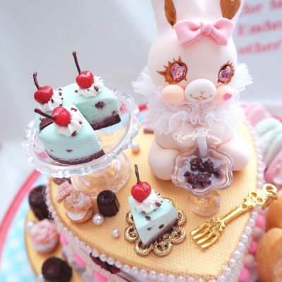 画像1: (1) Candy☆Bunny特大ケーキ
